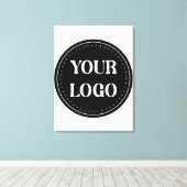 elegant, modern, verfijnd & aanpasbaar. canvas afdruk (Insitu (Houten vloer))