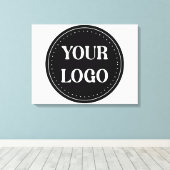 elegant, modern, verfijnd & aanpasbaar. canvas afdruk (Insitu (Houten vloer))