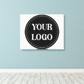 elegant, modern, verfijnd & aanpasbaar. canvas afdruk (Insitu (Houten vloer))