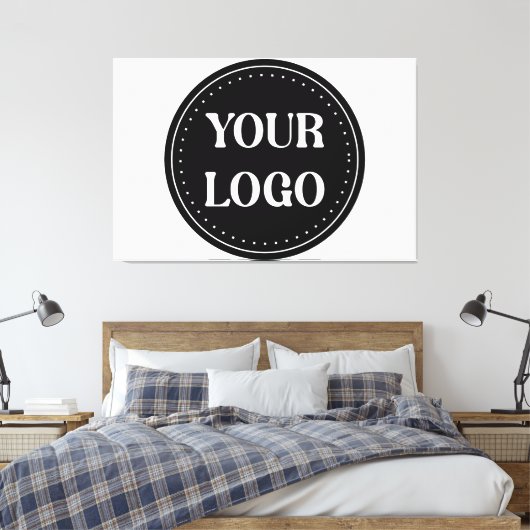 elegant, modern, verfijnd & aanpasbaar. canvas afdruk (Insitu (Slaapkamer))