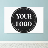 elegant, modern, verfijnd & aanpasbaar. canvas afdruk (Insitu (Houten vloer))