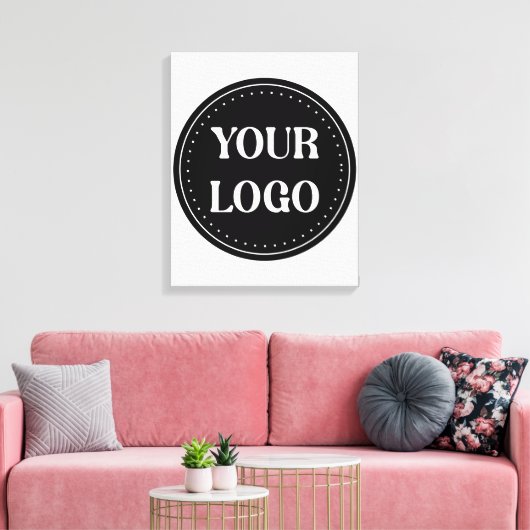elegant, modern, verfijnd & aanpasbaar. canvas afdruk (Insitu (Woonkamer))