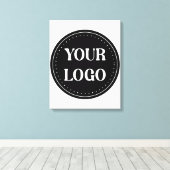 elegant, modern, verfijnd & aanpasbaar. canvas afdruk (Insitu (Houten vloer))