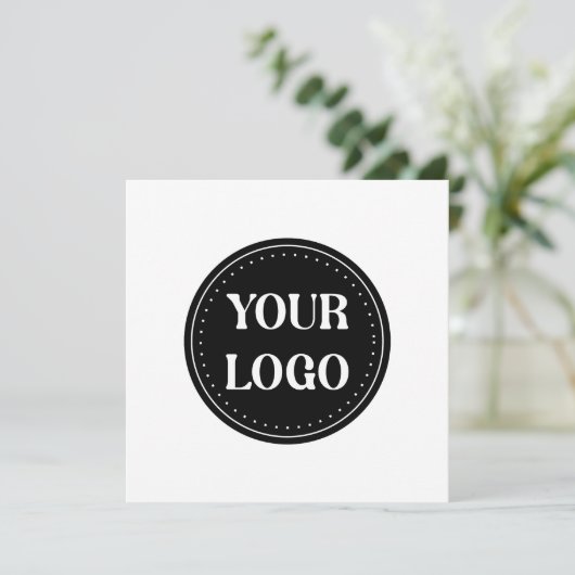 elegant, modern, verfijnd & aanpasbaar.  feestdagenkaart (Staand voorkant)