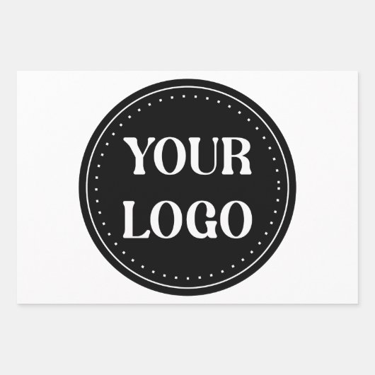 elegant, modern, verfijnd & aanpasbaar. inpakpapier vel (Voorkant)