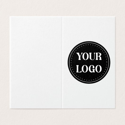 elegant, modern, verfijnd & aanpasbaar.  kaart (Buitenkant ongevouwen)