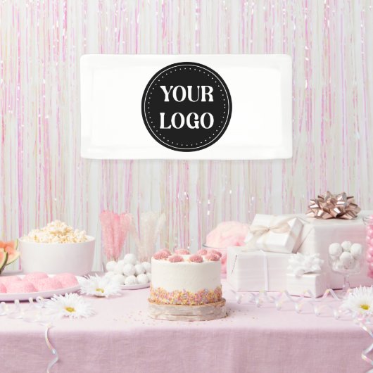 elegant, modern, verfijnd & aanpasbaar. spandoek (Feest)