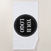 elegant, modern, verfijnd & aanpasbaar. strandlaken (Voorkant)