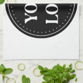 elegant, modern, verfijnd & aanpasbaar.  theedoek (Gevouwen)