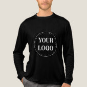 elegant, modern, verfijnd & aanpasbaar. Tri-Blend shirt (Voorkant volledig)