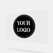 Elegant, modern, verfijnd, & bewerkbaar. acryl bord (Hoek)