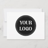 Elegant, modern, verfijnd, & bewerkbaar. bedankkaart (Voorkant)