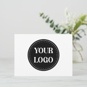 Elegant, modern, verfijnd, & bewerkbaar. bedankkaart