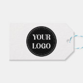 Elegant, modern, verfijnd, & bewerkbaar. cadeaulabel (Voorkant (Horizontaal))