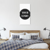 elegant, modern, verfijnd & bewerkbaar. canvas afdruk (Insitu (Slaapkamer))