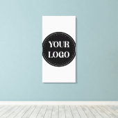 elegant, modern, verfijnd & bewerkbaar. canvas afdruk (Insitu (Houten vloer))