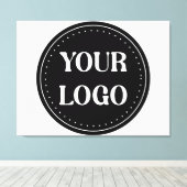 elegant, modern, verfijnd & bewerkbaar. canvas afdruk (Insitu (Houten vloer))