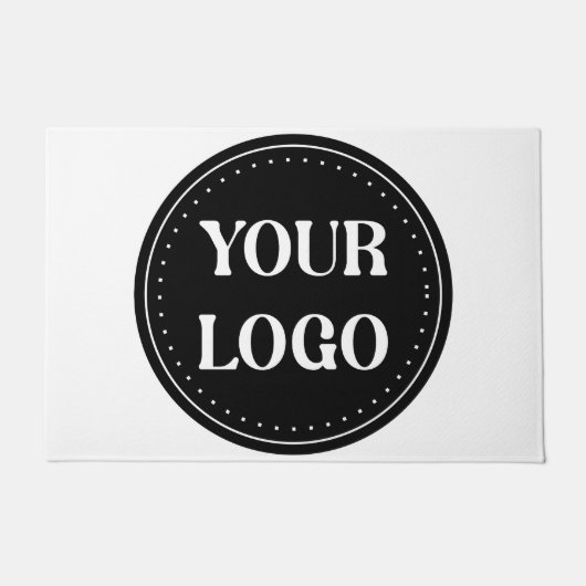 Elegant, modern, verfijnd, & bewerkbaar. deurmat (Voorkant)