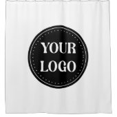 Elegant, modern, verfijnd, & bewerkbaar. douchegordijn (Voorkant)