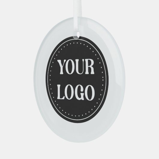 Elegant, modern, verfijnd, & bewerkbaar. glas ornament (Voorkant links)