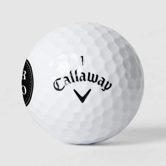 elegant, modern, verfijnd & bewerkbaar.  golfballen (Logo)