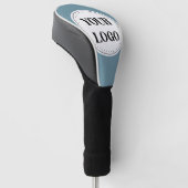 Elegant, modern, verfijnd, & bewerkbaar golfheadcover (Schuin)