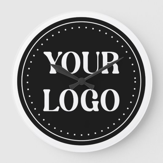 elegant, modern, verfijnd & bewerkbaar.  grote klok (Voorkant)