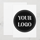 Elegant, modern, verfijnd, & bewerkbaar. kaart (Voorkant / Achterkant)