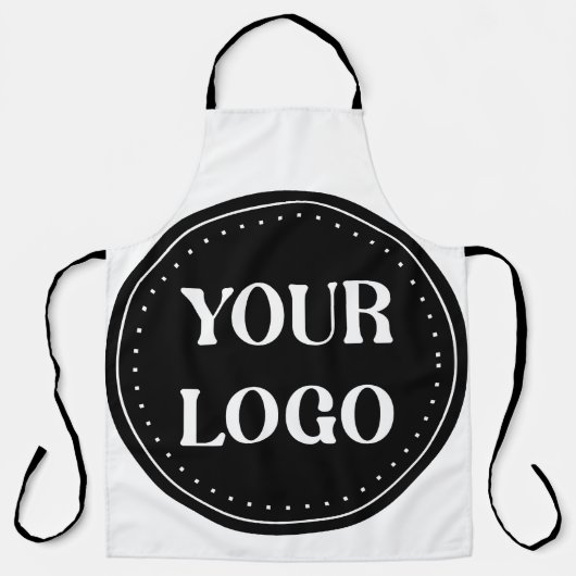 Elegant, modern, verfijnd, & bewerkbaar. schort (Voorkant)