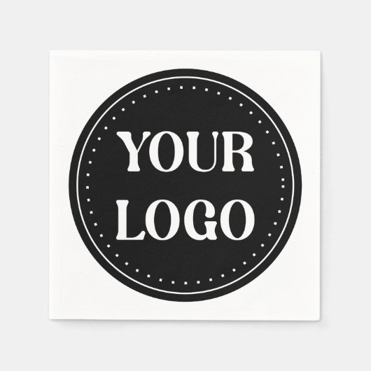 Elegant, modern, verfijnd, & bewerkbaar. servet (Voorkant)