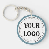 elegant, modern, verfijnd, & bewerkbaar sleutelhanger (Voorkant)