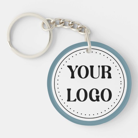 elegant, modern, verfijnd, & bewerkbaar sleutelhanger (Voorkant)