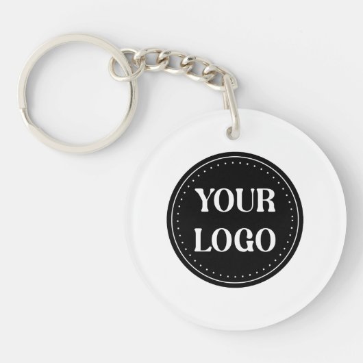 elegant, modern, verfijnd & bewerkbaar. sleutelhanger (Voorkant)