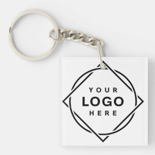 Elegant, modern, verfijnd, & bewerkbaar sleutelhanger