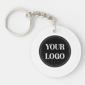 Elegant, modern, verfijnd, & bewerkbaar. sleutelhanger (Voorkant)