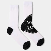 elegant, modern, verfijnd & bewerkbaar. sokken (Rechts)