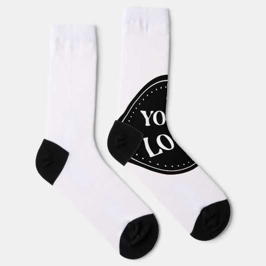 elegant, modern, verfijnd & bewerkbaar. sokken (Rechts)