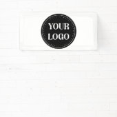 Elegant, modern, verfijnd, & bewerkbaar. spandoek (Insitu)