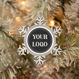 Elegant, modern, verfijnd, & bewerkbaar. tin sneeuwvlok ornament