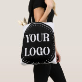 Elegant, modern, verfijnd, & bewerkbaar. tote bag (Dichtbij)