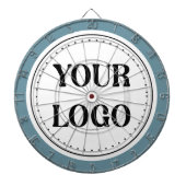 elegant, modern, verfijnd en bewerkbaar dartbord (Voorkant)