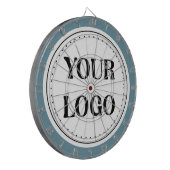 elegant, modern, verfijnd en bewerkbaar dartbord (Voorkant Links)