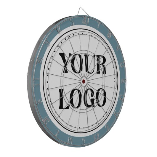 elegant, modern, verfijnd en bewerkbaar dartbord (Voorkant Links)