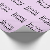 Elegant modern verzet tegen persistente Inspireren Cadeaupapier (Hoek)