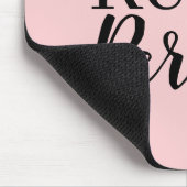 Elegant modern verzet tegen persistente Inspireren Muismat (Hoek)