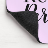 Elegant modern verzet tegen persistente Inspireren Muismat (Hoek)