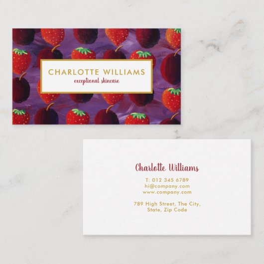 Elegant Modern Visitekaartje (Voorkant / Achterkant)