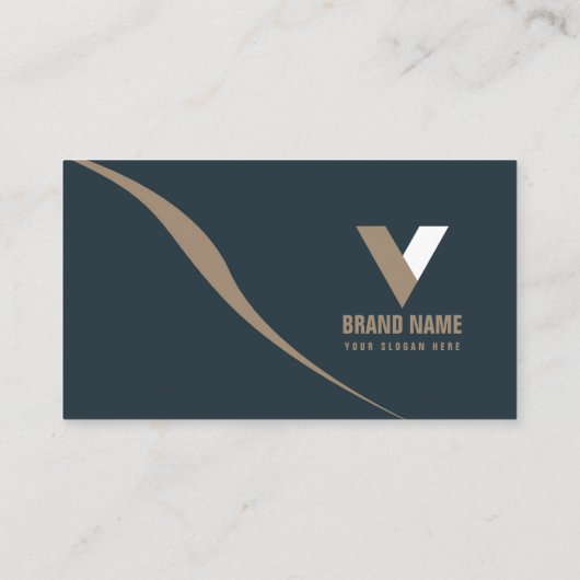 Elegant Modern Visitekaartje (Achterkant)