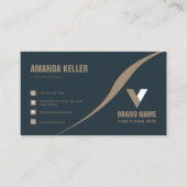 Elegant Modern Visitekaartje (Voorkant)