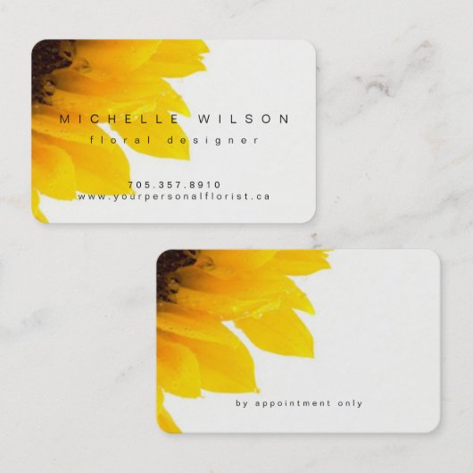 Elegant modern Visitekaartje (Voorkant / Achterkant)